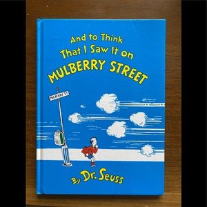 Dr Seuss Banned Book; And to think that I saw it on Mulberry Street